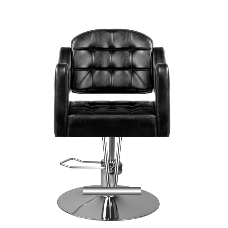 Hair system hairdressing chair 0-90 black