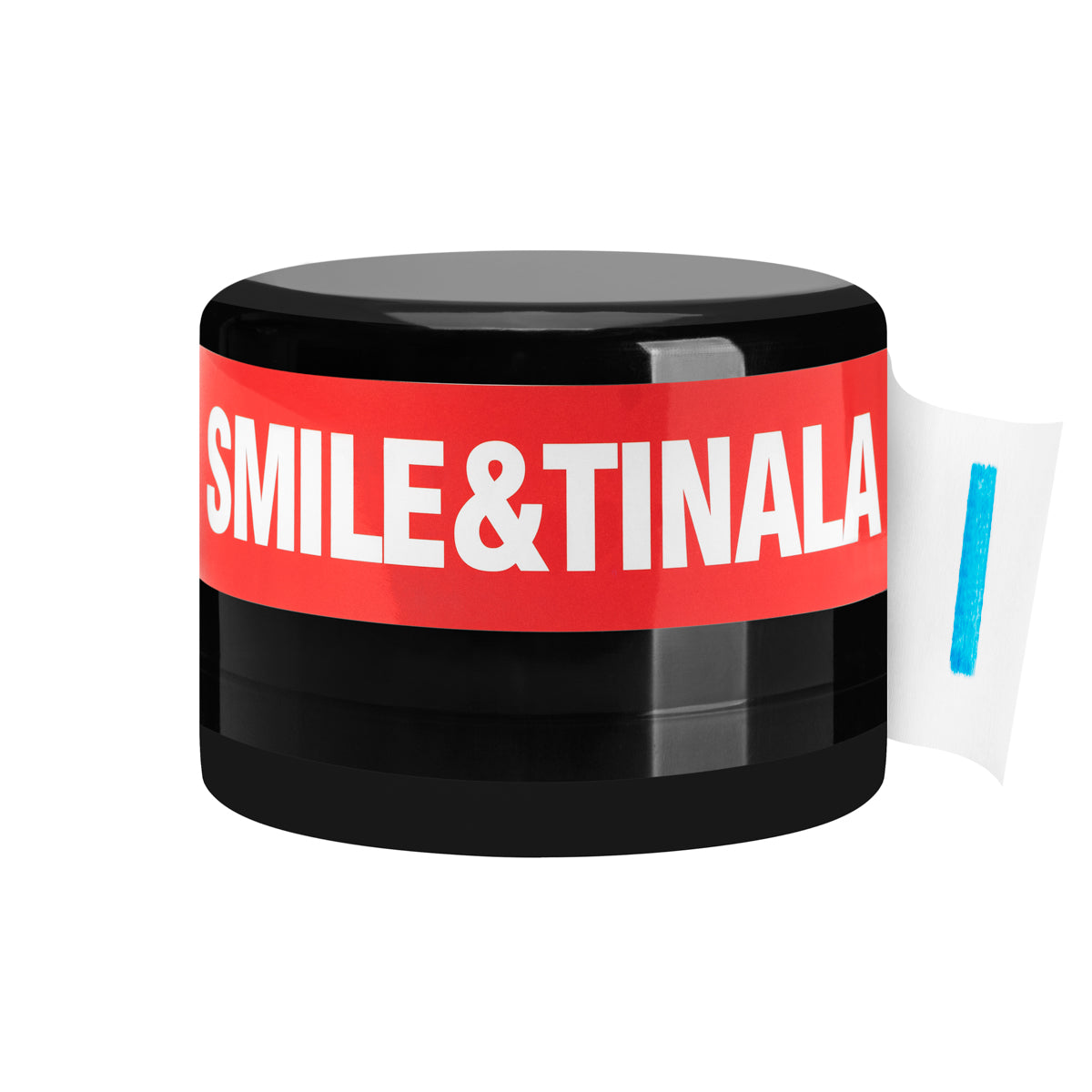 A box for a barber's paper collar - black