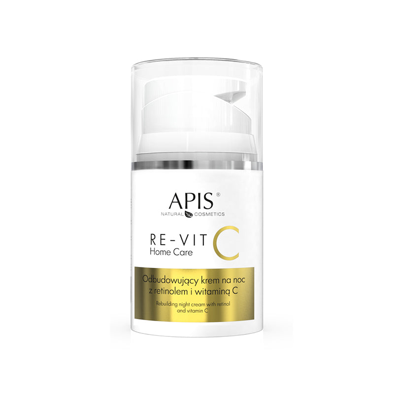 APIS RE-VIT C HOME CARE HERBOUWENDE NACHTCRÈME MET RETINOL EN VITAMINE C 50 ML