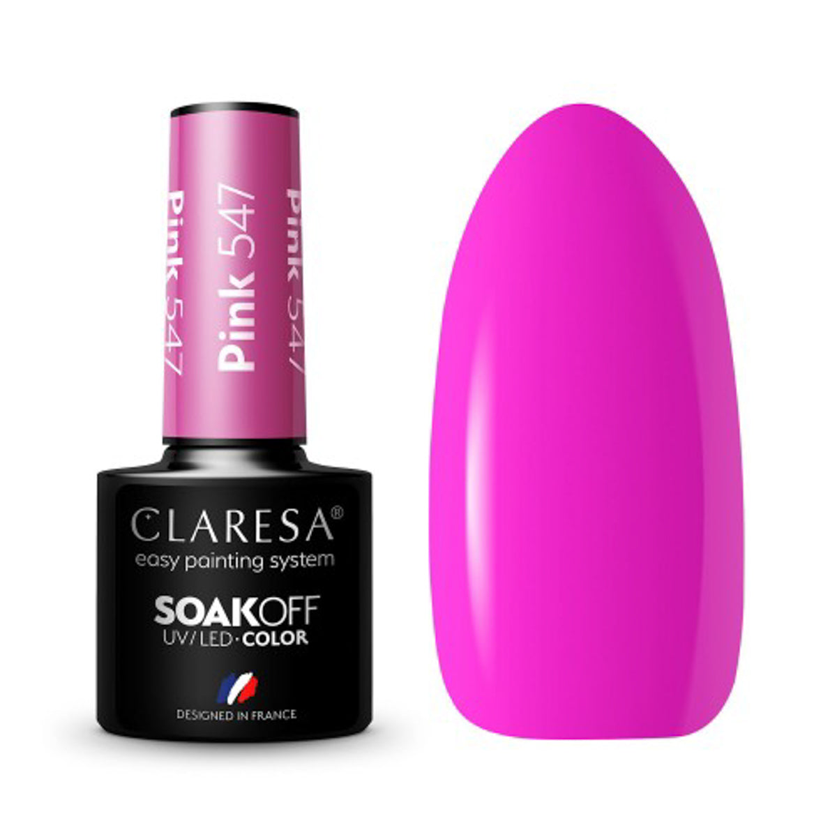 CLARESA Hybrid neglelak PINK 547 -5 g