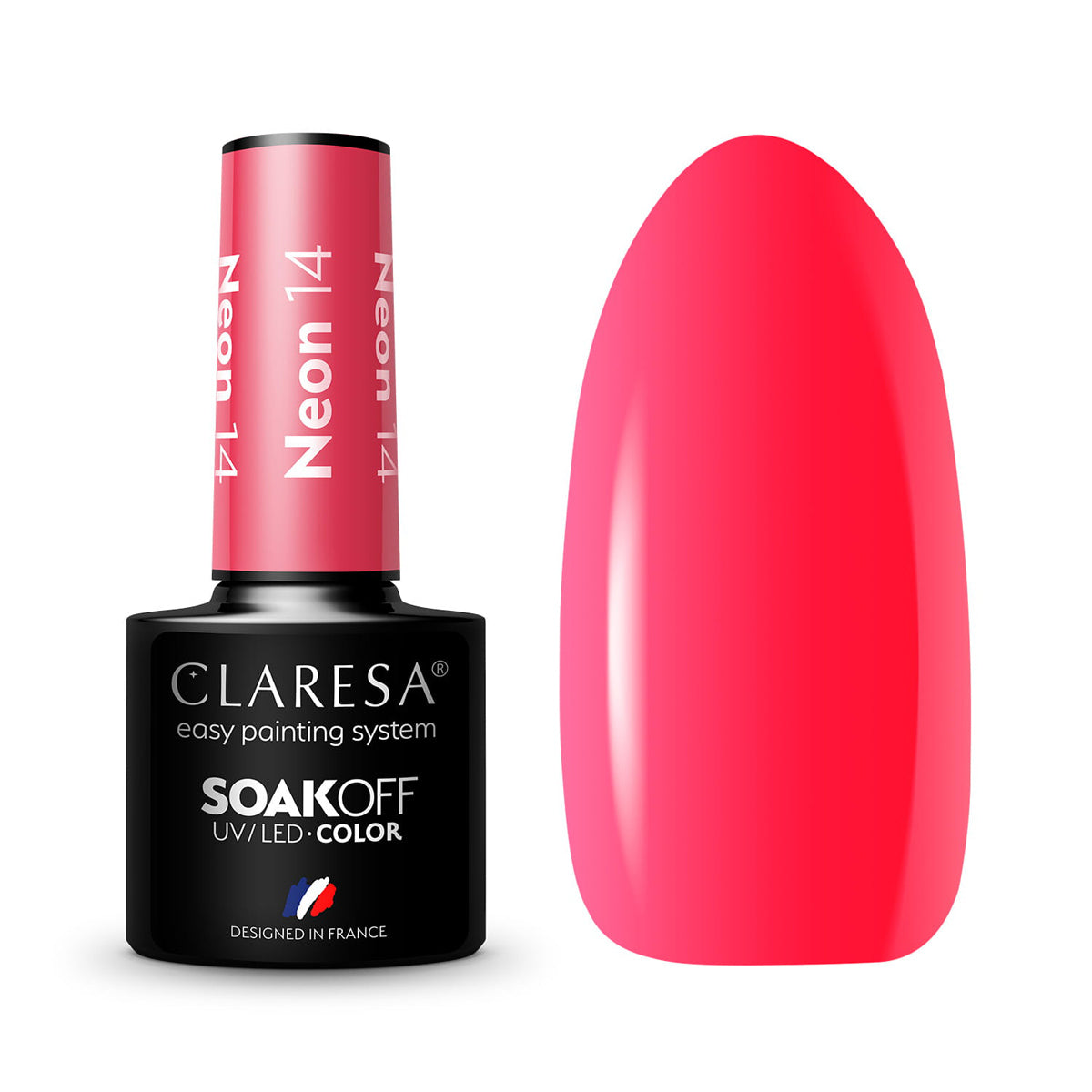 CLARESA Hybrid nail polish NEON 14 -5g
