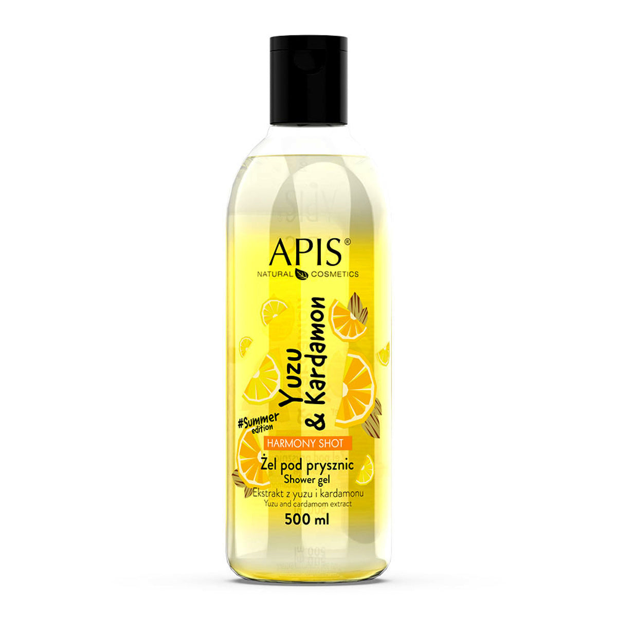 APIS Harmony Shot, Yuzu & Cardamon douchegel 500 ml