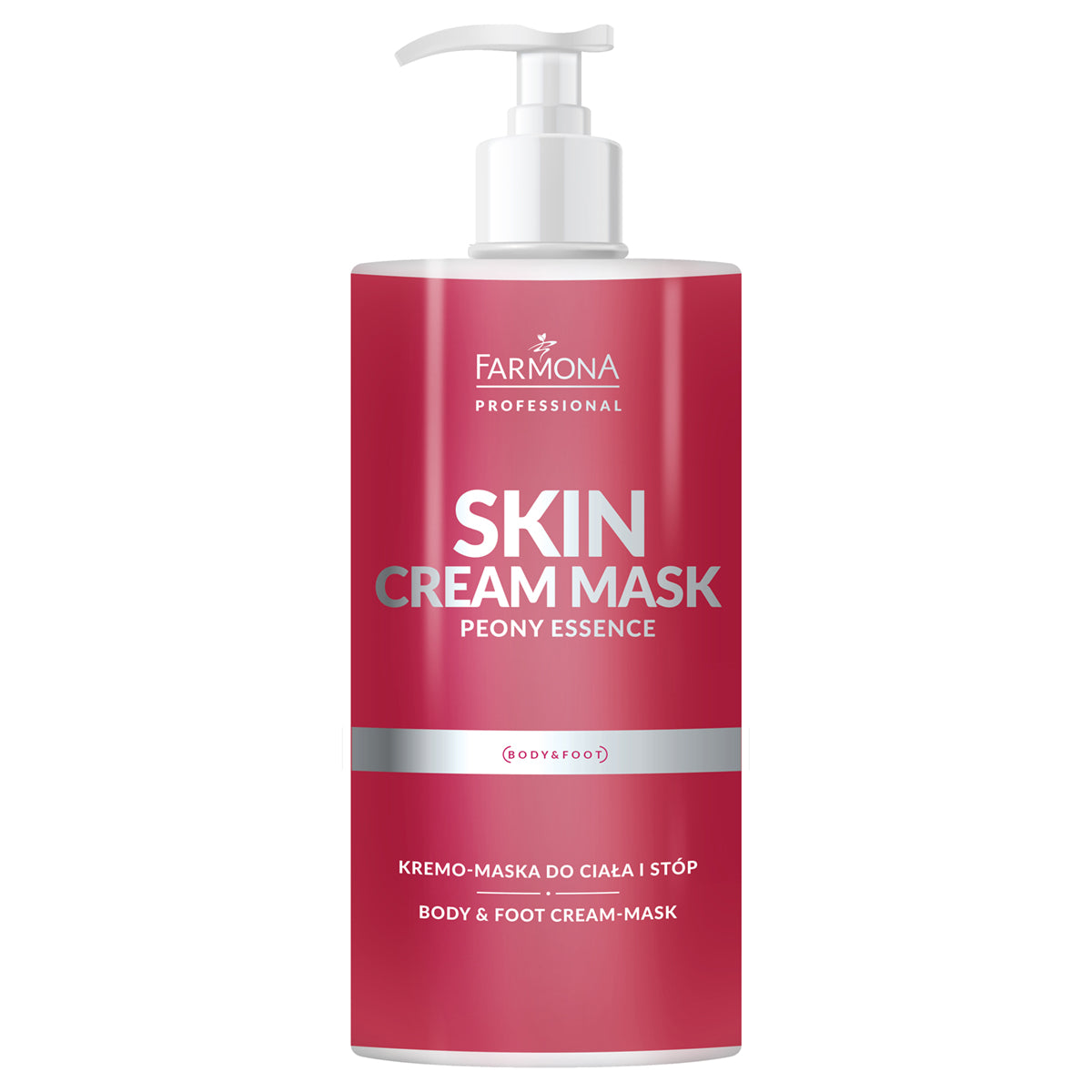 Farmona hudcreme maske pæon essens creme-maske til krop og fødder pæon 500 ml.