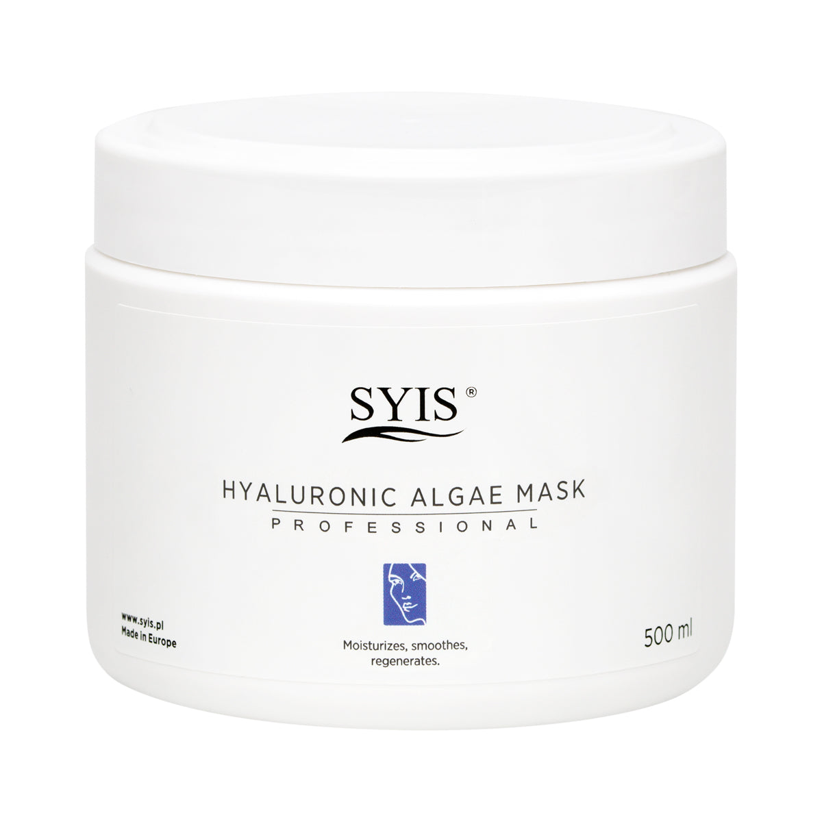 Syis Hyaluronzuuralgenmasker 500 ml